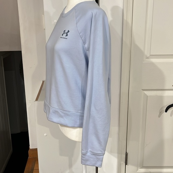 Under Armour Light Blue Sweatshirt sze M - Picture 2 of 9